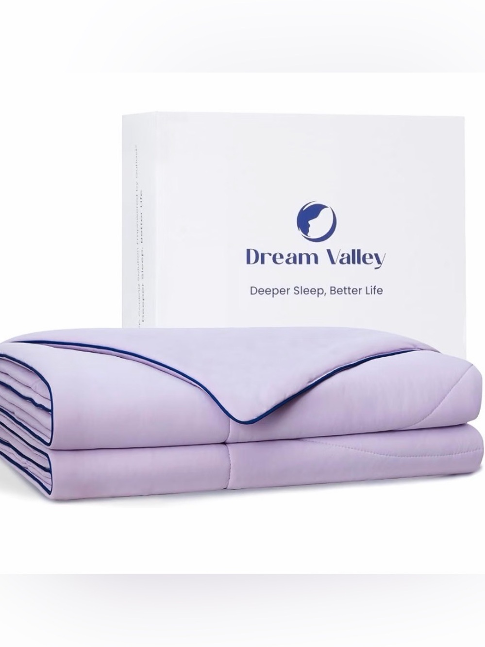 Dream Valley Outlast Deepsleep Cooling Comforter Lavender Fog Full/Queen 90x90